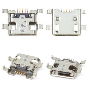 Конектор зарядки для HTC G23, G24, G25, S720e One X, Z320e One S, Z520e One S, Z560e One S, 5 pin, micro USB тип B