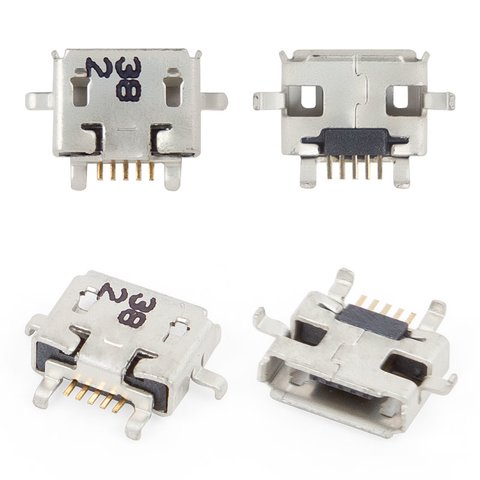 Коннектор зарядки для мобильных телефонов, 5 pin, тип 12, micro USB тип B