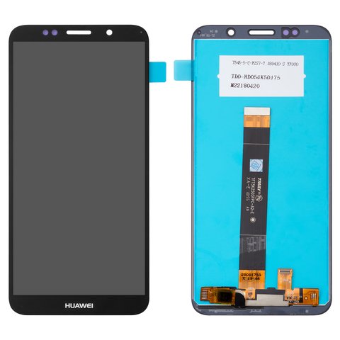 Дисплей для Huawei Honor 7A 5,45", Honor 7s, Y5 2018 , Y5 Prime 2018 , чорний, логотип Huawei, без рамки, Original PRC , DUA L22 
