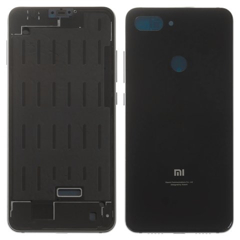 Корпус для Xiaomi Mi 8 Lite 6.26", Original PRC , черный, M1808D2TG