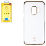 Чехол Baseus для Samsung G960 Galaxy S9, золотистый, прозрачный, пластик, #WISAS9-DW0V