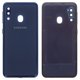 Задняя панель корпуса для Samsung A202F/DS Galaxy A20e, синяя