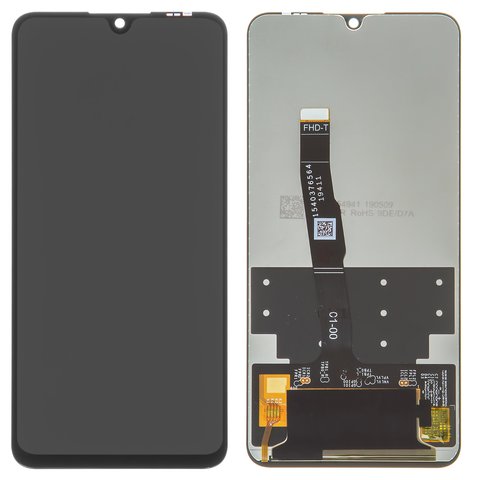 Дисплей для Huawei Nova 4e, P30 Lite, P30 Lite 2020  New Edition, чорний, без рамки, High Copy