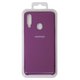 Чехол для Samsung A207 Galaxy A20s, фиолетовый, Original Soft Case, силикон, grape (43)