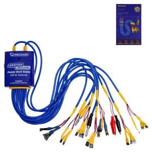Тест кабель питания Mechanic iBoot FPC+ для Apple iPhone 11, iPhone 11 Pro, iPhone 11 Pro Max, iPhone 12, iPhone 12 mini, iPhone 12 Pro, iPhone 12 Pro Max, iPhone 13, iPhone 13 mini, iPhone 13 Pro, iPhone 13 Pro Max, iPhone 14, iPhone 14 Plus, iPhone 14 Pro, iPhone 14 Pro Max, iPhone 15, iPhone 15 Plus, iPhone 15 Pro, iPhone 15 Pro Max, iPhone 6, iPhone 6 Plus, iPhone 6S, iPhone 6S Plus, iPhone 7, iPhone 7 Plus, iPhone 8, iPhone 8 Plus, iPhone X, iPhone XR, iPhone XS, iPhone XS Max, iphone + android