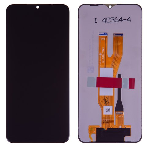 Дисплей для Samsung A032 Galaxy A03 Core, черный, без рамки, Original PRC , original glass