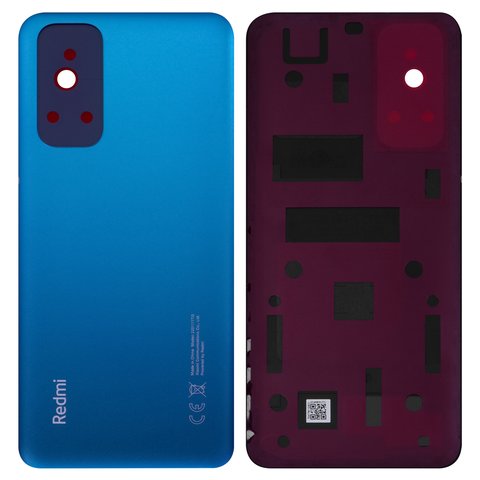 Задняя панель корпуса для Xiaomi Redmi Note 11S, синяя