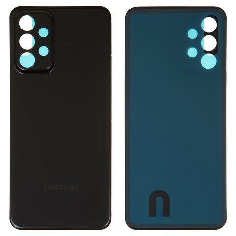 Задняя панель корпуса для Samsung A235 Galaxy A23, черная