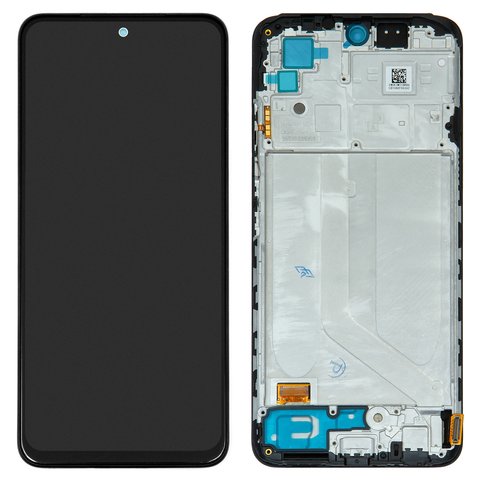 Дисплей для Xiaomi Poco M5s, чорний, з рамкою, Original PRC 