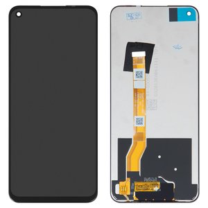 Дисплей для Realme 8i, Narzo 50, черный, без рамки, Original PRC , CPH2333, RMX3151, RMX3491, RMX3286, BS066FBM L05 MB00, FPC HTF066F012