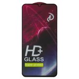 Захисне скло для Samsung A245 Galaxy A24, M346 Galaxy M34, сумісне з чохлом, Full Glue, (без упаковки), чорний