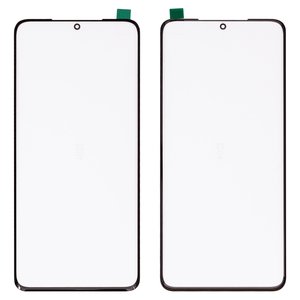 Стекло корпуса G+OCA PRO для Samsung G985 Galaxy S20 Plus, G986 Galaxy S20 Plus 5G, с OCA пленкой, черное