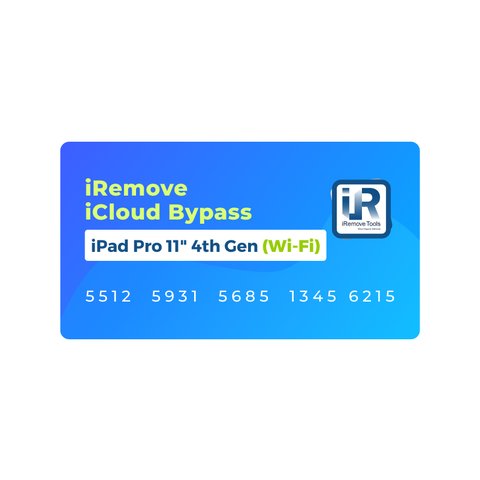 iRemove iCloud Bypass для iPad Pro 11" 4th Gen Wi Fi 