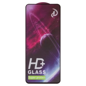 Защитное стекло для Xiaomi Poco M6 Pro 5G, Redmi 12, Redmi 13, совместимо с чехлом, Full Glue, без упаковки , черный