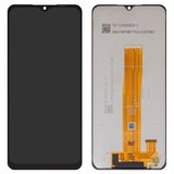 Дисплей для Samsung A022F Galaxy A02, A125F Galaxy A12, A326 Galaxy A32 5G, черный, без рамки, с желтым шлейфом, (Box) SM-A022F V01
