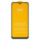 Захисне скло для Realme C2; Oppo A1k, сумісне з чохлом, Full Glue, (без упаковки), чорний, шар клею нанесений по всій поверхні
