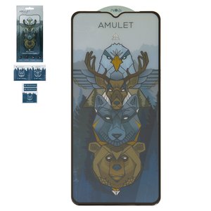 Защитное стекло iNobi Amulet для Motorola Moto E13 XT2345, Full Glue, Anti Static, черный