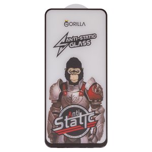Захисне скло Gorilla для Xiaomi Poco X5 5G, Redmi Note 12 4G, Redmi Note 12 5G, сумісне з чохлом, Full Glue, Anti Static, чорний