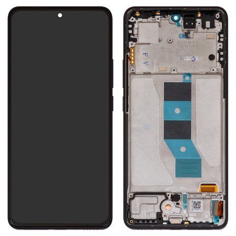 Дисплей для Xiaomi Redmi Note 14 5G, черный, с рамкой, Original PRC , 24094RAD4G