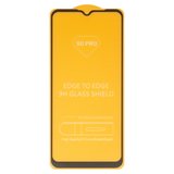 Защитное стекло для Motorola Moto E13 XT2345, совместимо с чехлом, Full Glue, (без упаковки), черный