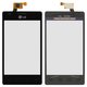 Touchscreen compatible with LG E615 Optimus L5 Dual, (black)