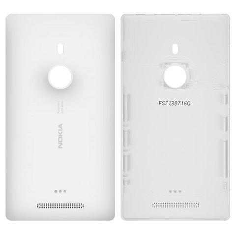 Battery Back Cover compatible with Nokia 925 Lumia, white 
