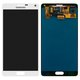 LCD compatible with Samsung N910H Galaxy Note 4, (white, without frame, original (change glass) )