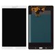 LCD compatible with Samsung T700 Galaxy Tab S 8.4, (white, (version Wi-Fi), without frame)