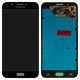 LCD compatible with Samsung A800 Dual Galaxy A8, (black, without frame, original (change glass) )