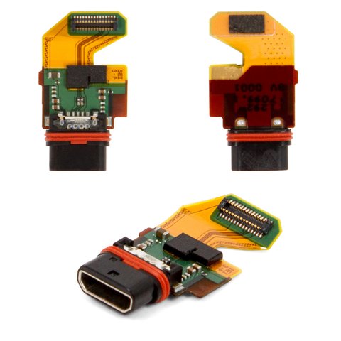 Cable flex puede usarse con Sony E6603 Xperia Z5, E6653 Xperia Z5, E6683 Xperia Z5 Dual, del conector de carga, con componentes