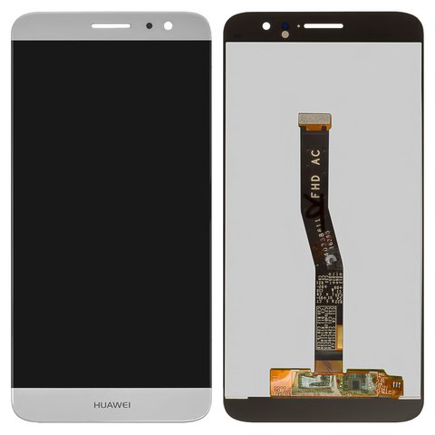 Дисплей для Huawei Nova Plus, белый, без рамки, Оригинал переклеено стекло , MLA L11 MLA L01
