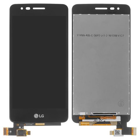 Pantalla LCD puede usarse con LG K8 2017  X240 Dual Sim, negro, sin marco, Original PRC , 20 pin