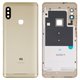 Housing Back Cover compatible with Xiaomi Redmi Note 5, Redmi Note 5 Pro, (golden)