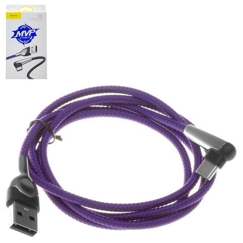 Cable de carga Baseus MVP Mobile Game, USB tipo A, USB tipo C, 100 cm, 3 A, azul, #CATMVP D03