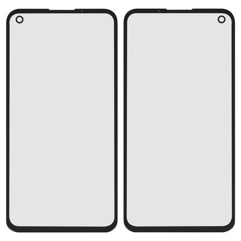 Housing Glass compatible with Google Pixel 4a, black 