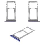 SIM Card Holder compatible with Samsung G770 Galaxy S10 Lite, (dark blue)