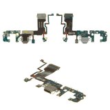Flat Cable compatible with Samsung G965F Galaxy S9 Plus, (charge connector, with microphone, High Copy)