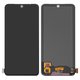 LCD compatible with Xiaomi Poco M5s, Redmi Note 10, Redmi Note 10S, (black, without frame, High Copy, (OLED), M2101K7AI, M2101K7AG)