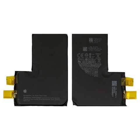 Battery compatible with iPhone 14 Pro Max, Li ion, 3.86 V, 4323 mAh, without a controller, PRC, A2830  