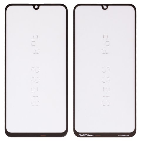 Vidrio de carcasa G+OCA PRO puede usarse con Huawei Enjoy 9s, P Smart 2019 , P Smart 2020 , P Smart Plus 2019 , con película OCA, negro