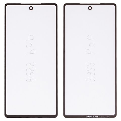Housing Glass G+OCA PRO compatible with Google Pixel 6, with OCA film, black 