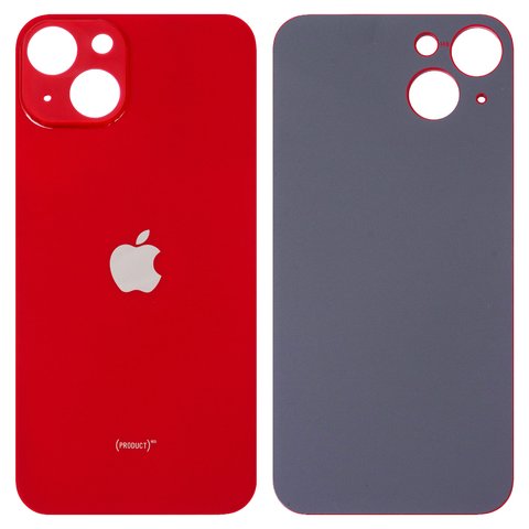 Panel trasero de carcasa puede usarse con iPhone 13, roja, no es necesario desmontar la cámara, Original PRC , big hole