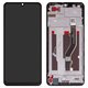 Pantalla LCD puede usarse con ZTE Blade V40 Vita, negro, con marco, High Copy