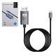 Adaptador Type-C - HDMI 1.8m, 4K, negro