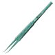 Pinzas para smd 2UUL Ti02, curvada, aleación de titanio, 140 mm
