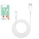 USB кабель Hoco X37, USB тип-A, Lightning, 50 см, 2,4 А, белый, #6942007612340