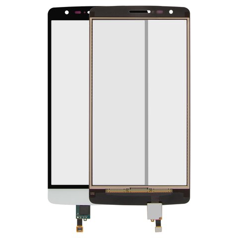 Touchscreen compatible with LG G3s D722, G3s D724, white 