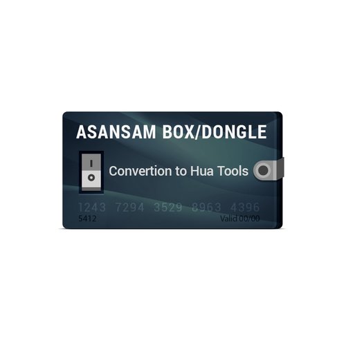 Конвертация Asansam Box/Dongle в Hua Tools  (HUA + HMI + HQT)