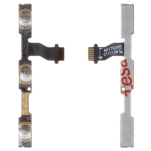Flat Cable compatible with Xiaomi Redmi Note 4X, start button, sound button 