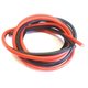 Wire In Silicone Insulation 12AWG, (3.31 mm², 1 m, red)